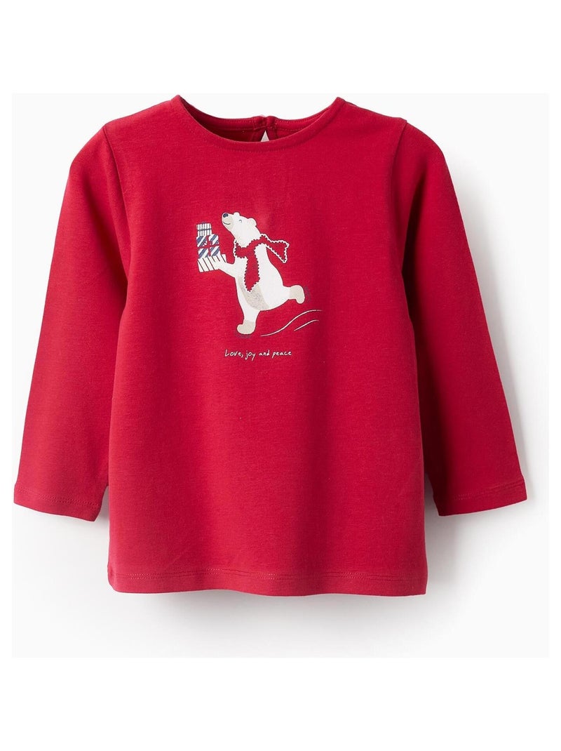 T-shirt  NOËL Rouge - Kiabi