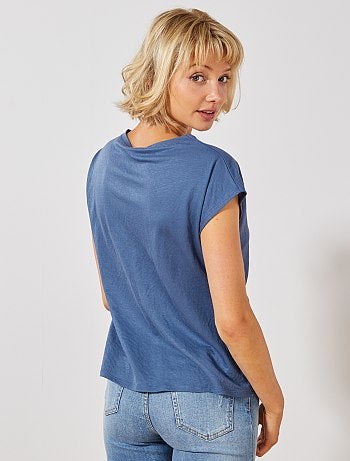 T-shirt noué - Kiabi