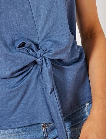 T-shirt noué - Kiabi