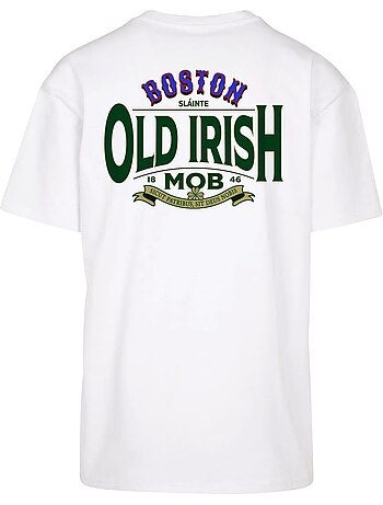 T-shirt old irish mob - mister tee