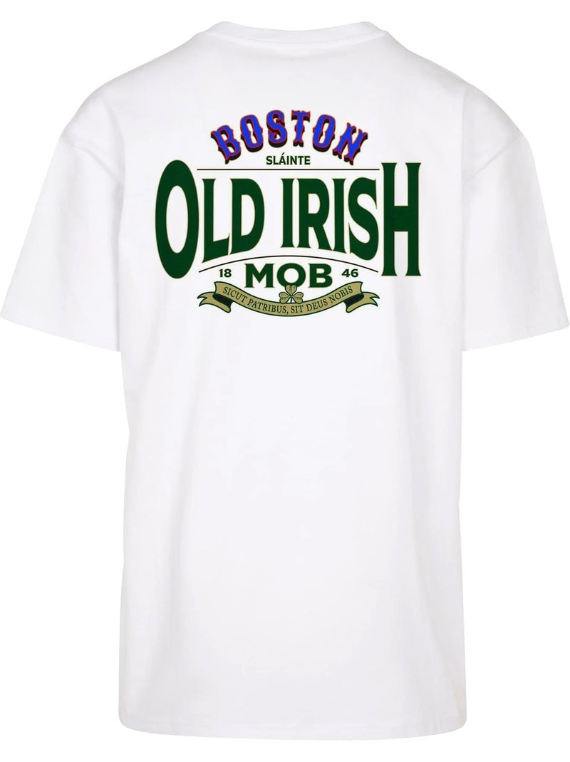 T-shirt old irish mob - mister tee Blanc - Kiabi