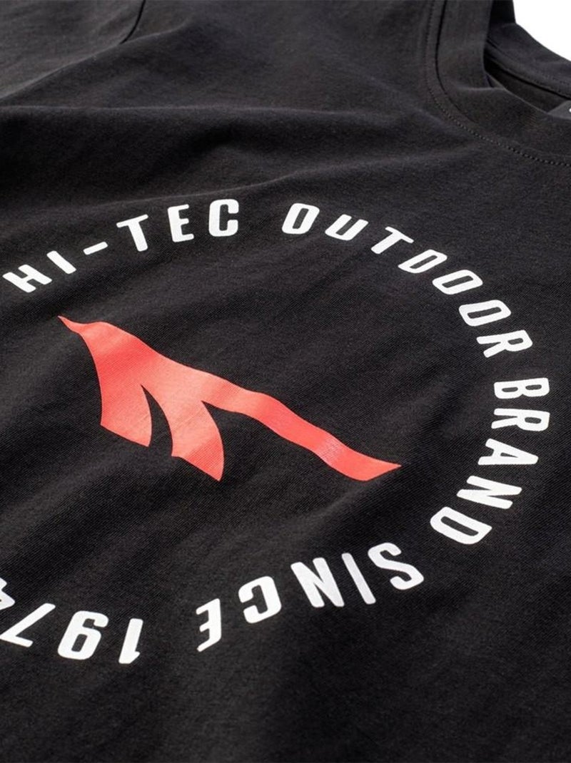 T-shirt olen - hi-tec Noir - Kiabi