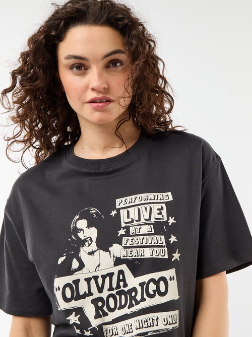 T-shirt 'Olivia Rodrigo' à manches courtes - Kiabi