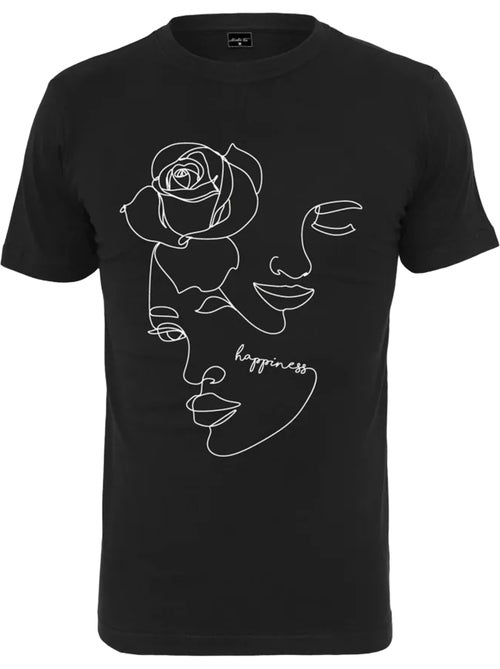 T-shirt one line rose - mister tee - Kiabi T-shirt one line rose - mister tee - Kiabi