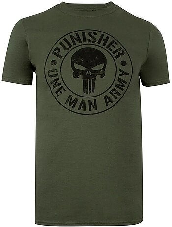 T-shirt one man army - le punisseur