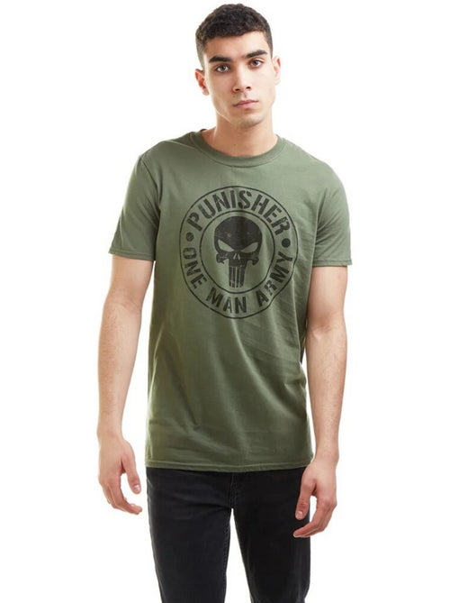 T-shirt one man army - le punisseur - Kiabi T-shirt one man army - le punisseur - Kiabi
