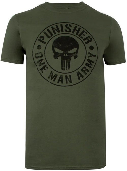 T-shirt one man army - le punisseur - Kiabi T-shirt one man army - le punisseur - Kiabi