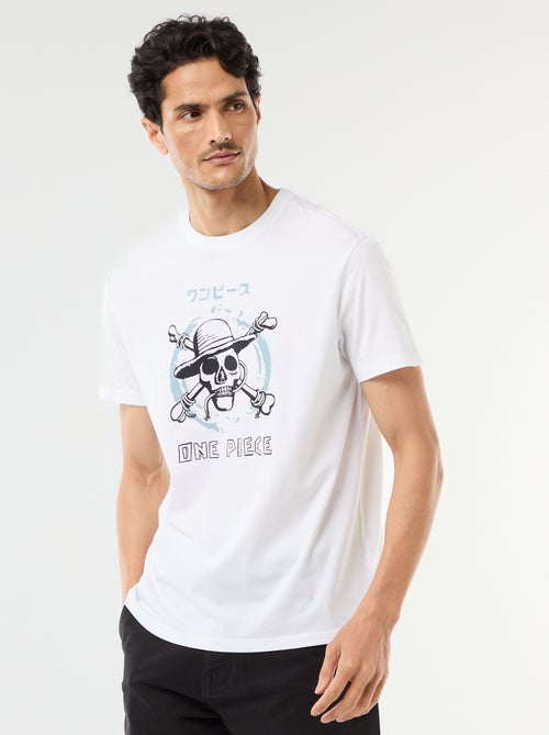 T-shirt 'One Piece' à manches courtes - Kiabi