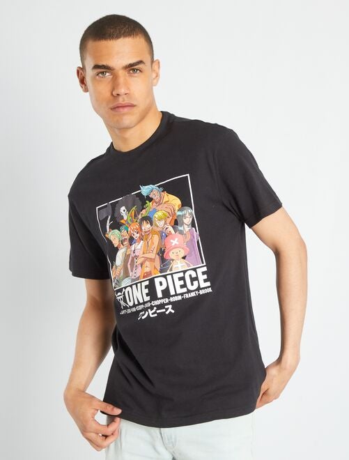 T-shirt 'One Piece' à manches courtes - Kiabi