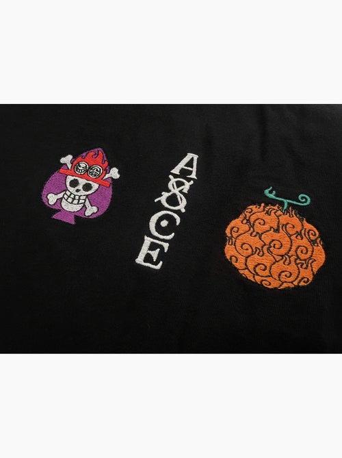 T-shirt One Piece Ace Mera Mera No Mi - Regular - Kiabi T-shirt One Piece Ace Mera Mera No Mi - Regular - Kiabi