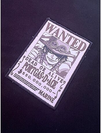 T-shirt One Piece Ace Wanted - Regular