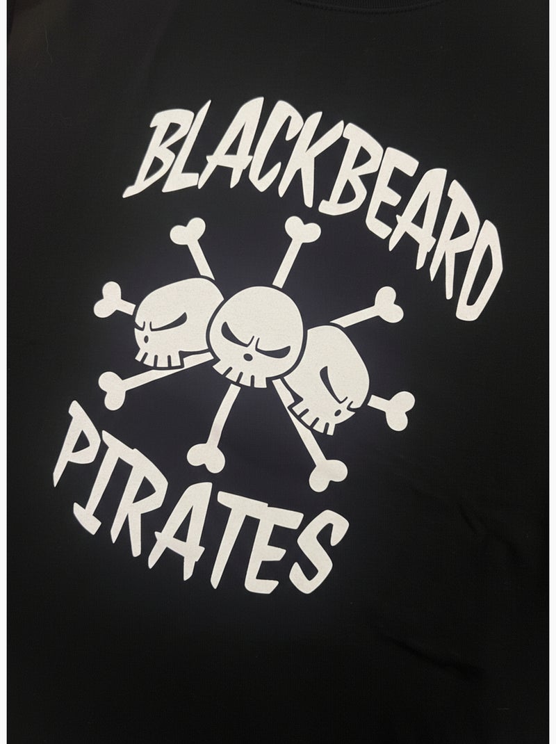 T-shirt One Piece Blackbeard Pirates - Regular Noir - Kiabi