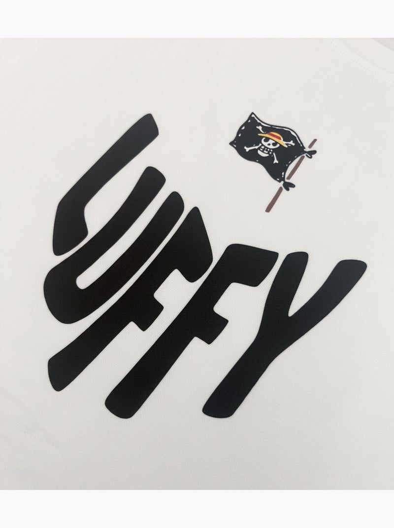 T-shirt One Piece Drapeau Luffy - Regular Blanc - Kiabi