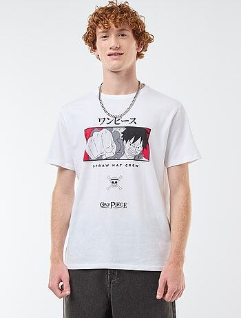 T-shirt 'One piece' en coton