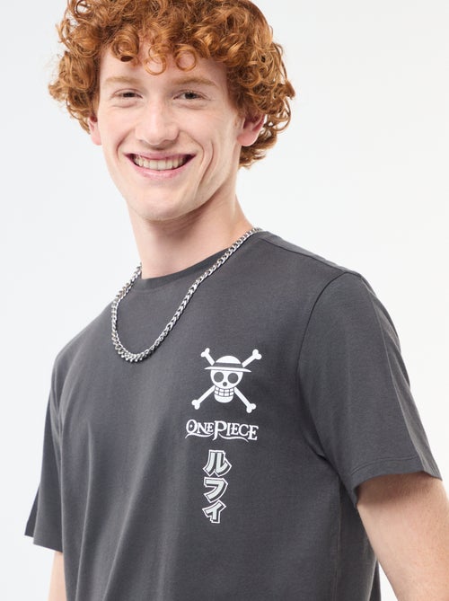 T-shirt 'One piece' en coton - Kiabi