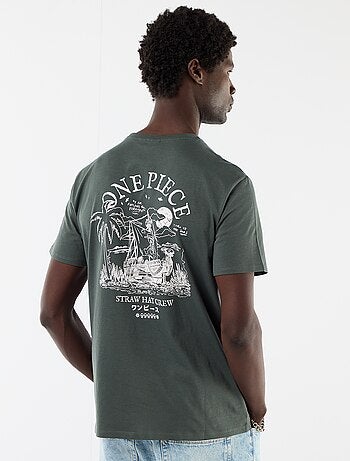 T-shirt 'One Piece' imprimé recto/verso