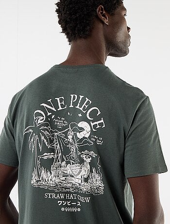 T-shirt 'One Piece' imprimé recto/verso
