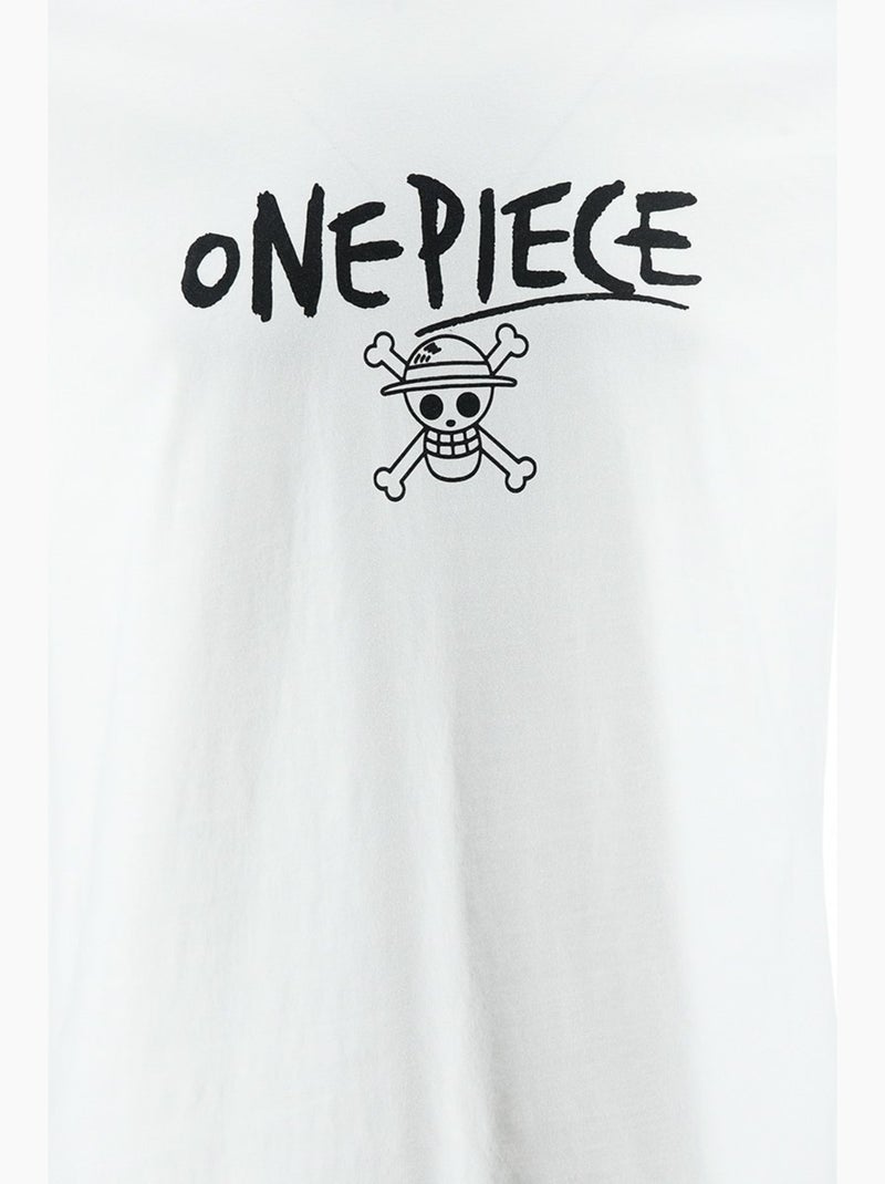 T-Shirt One Piece| Licence Officielle Blanc - Kiabi