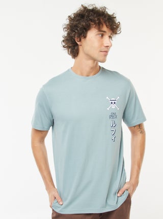 T-shirt 'One Piece' manches courtes