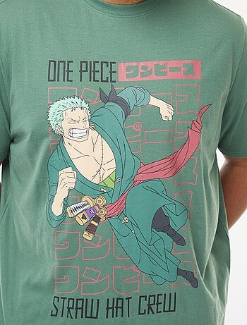 T-shirt 'One Piece' manches courtes