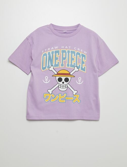 T-shirt 'One Piece' manches courtes - Kiabi