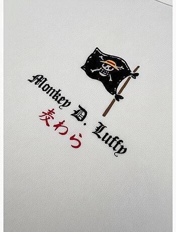 T-shirt One Piece Monkey D.Luffy Flag - Regular