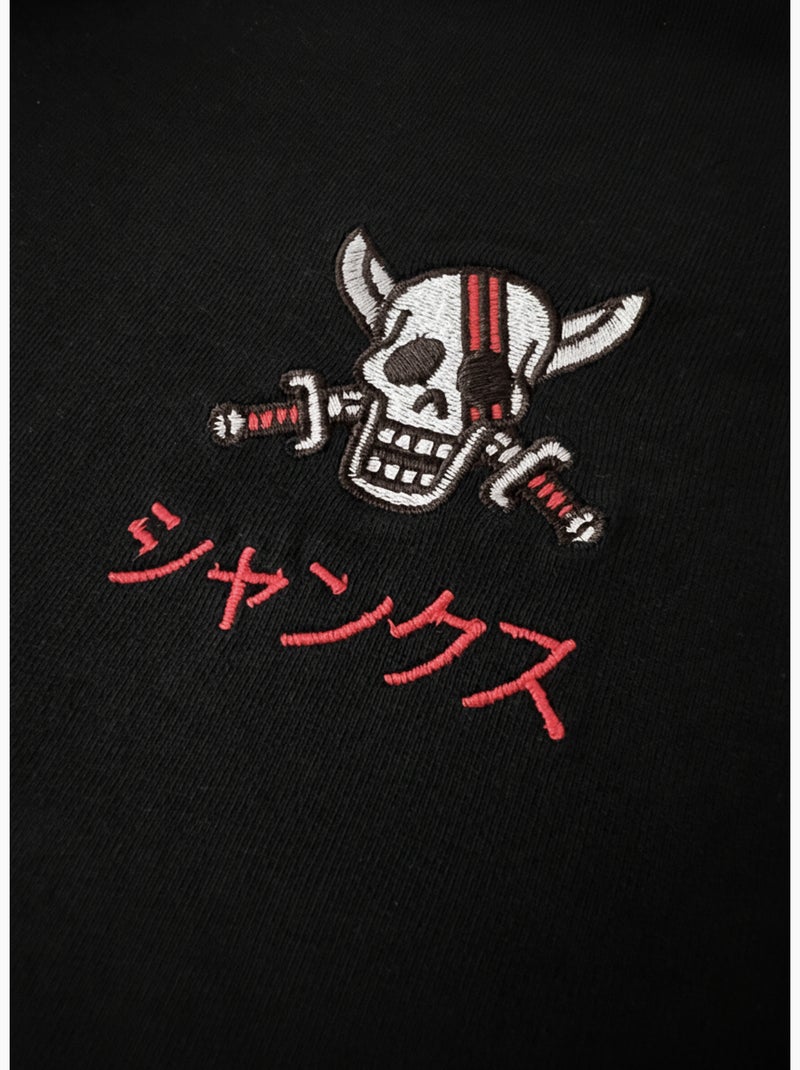 T-shirt One Piece Shanks Skull - Regular Noir - Kiabi