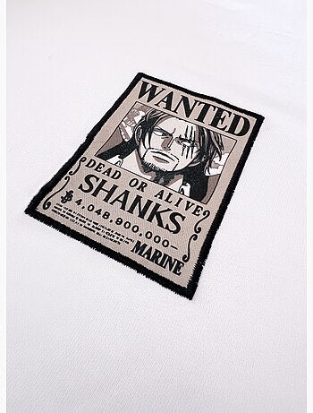 T-shirt One Piece Shanks Wanted - Regular
