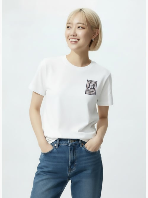 T-shirt One Piece Shanks Wanted - Regular - Kiabi T-shirt One Piece Shanks Wanted - Regular - Kiabi