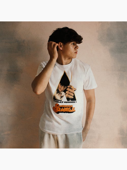 T-shirt Orange Mécanique Alex - Regular - Kiabi