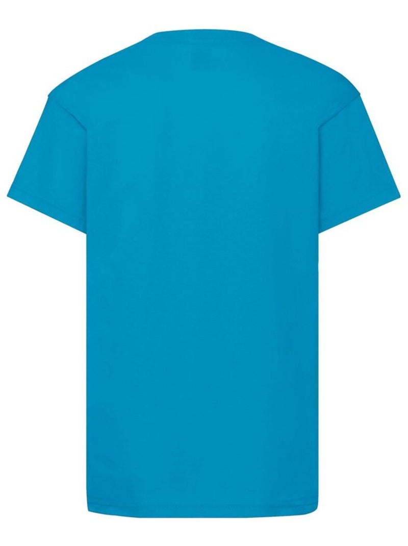T-shirt original - fruit of the loom Bleu azur - Kiabi