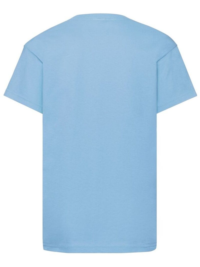 T-shirt original - fruit of the loom Bleu ciel - Kiabi
