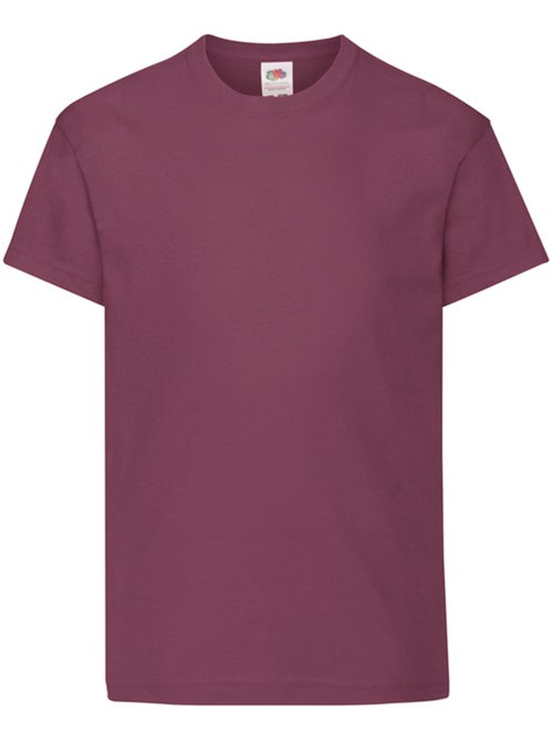 T-shirt original - fruit of the loom - Kiabi T-shirt original - fruit of the loom - Kiabi