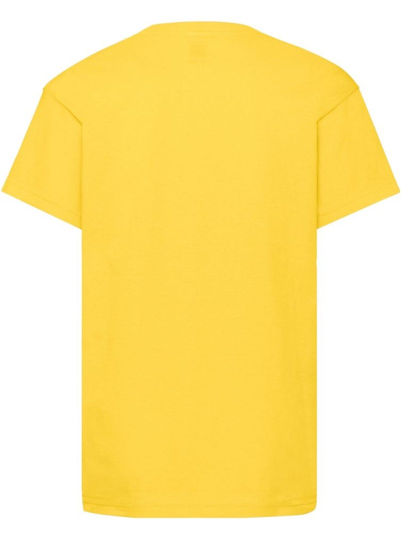 T-shirt original - fruit of the loom Jaune - Kiabi