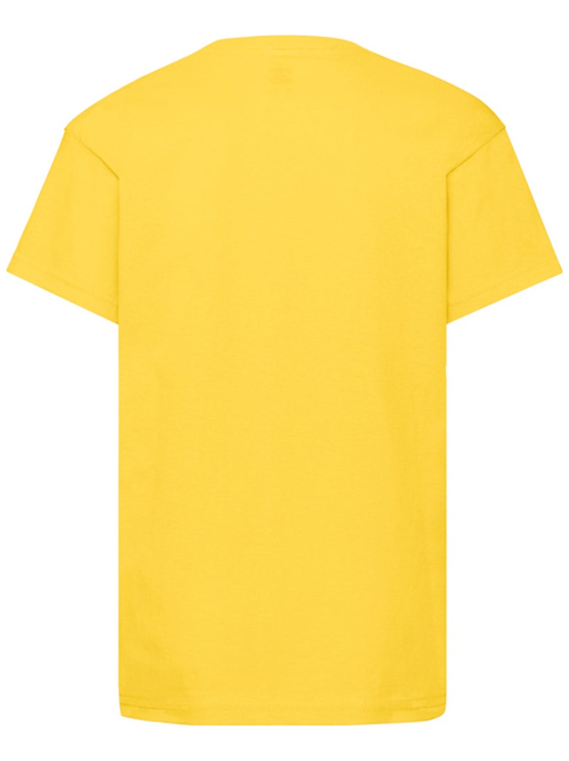 T-shirt original - fruit of the loom Jaune moutarde - Kiabi