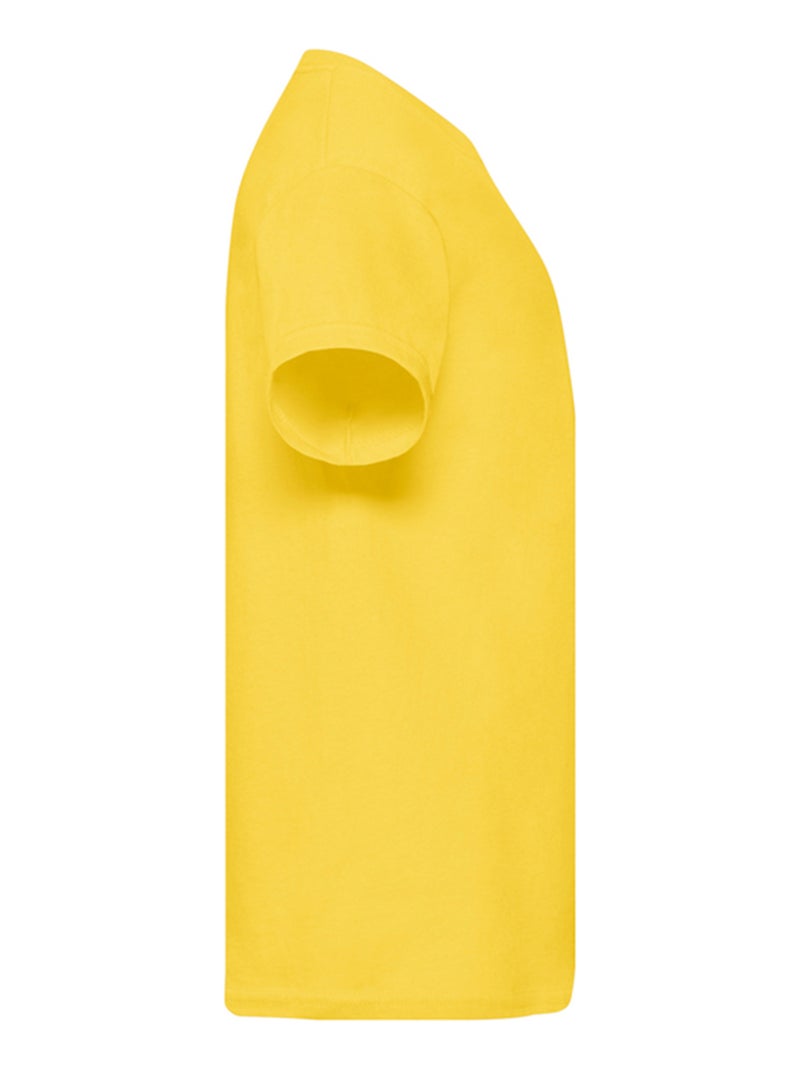 T-shirt original - fruit of the loom Jaune moutarde - Kiabi
