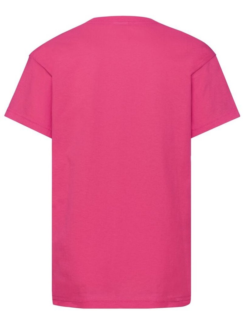 T-shirt original - fruit of the loom Rose fushia - Kiabi