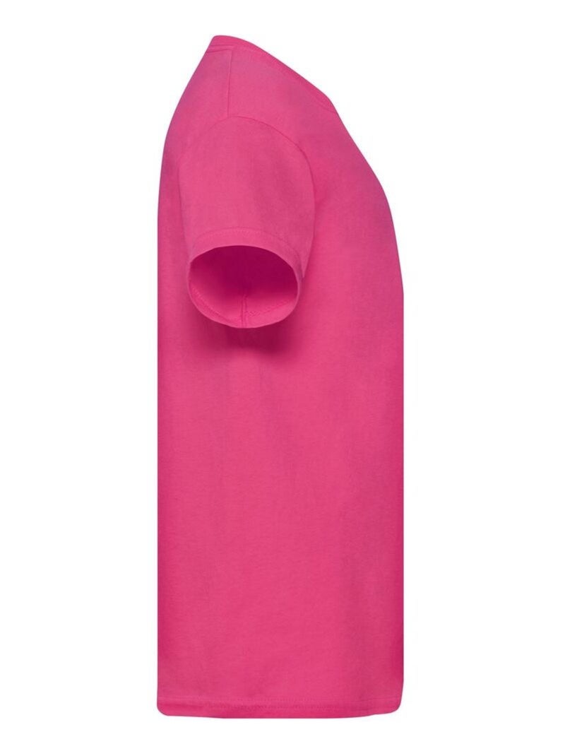 T-shirt original - fruit of the loom Rose fushia - Kiabi