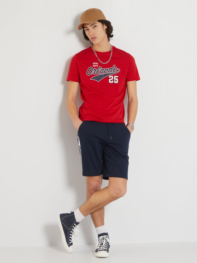 T-shirt 'Orlando' rouge orlando - Kiabi