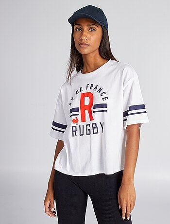 T-shirt oversize - Collection France Rugby - Kiabi