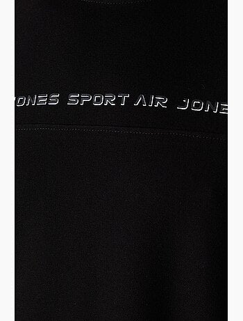 T-shirt oversize à col rond imprimé tommy
