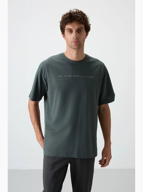 T-shirt oversize à col rond imprimé tommy - Kiabi T-shirt oversize à col rond imprimé tommy - Kiabi