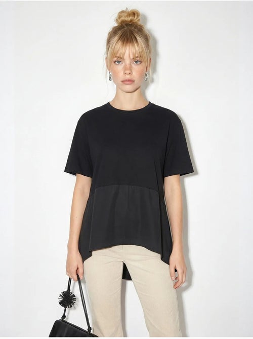 T-shirt oversize à col rond lucci - Kiabi T-shirt oversize à col rond lucci - Kiabi