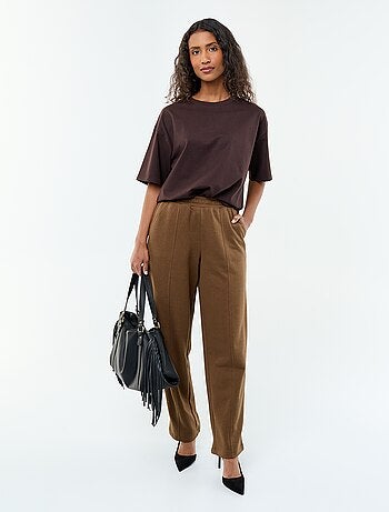 T-shirt oversize à col rond