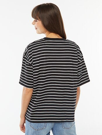 T-shirt oversize à col rond