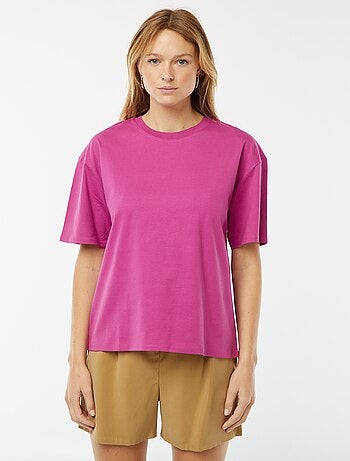 T-shirt oversize à col rond