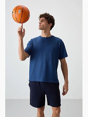 T-shirt oversize à col rond tommy