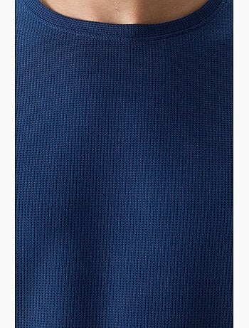 T-shirt oversize à col rond tommy