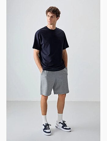 T-shirt oversize à col rond tommy