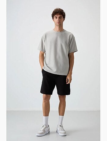 T-shirt oversize à col rond tommy